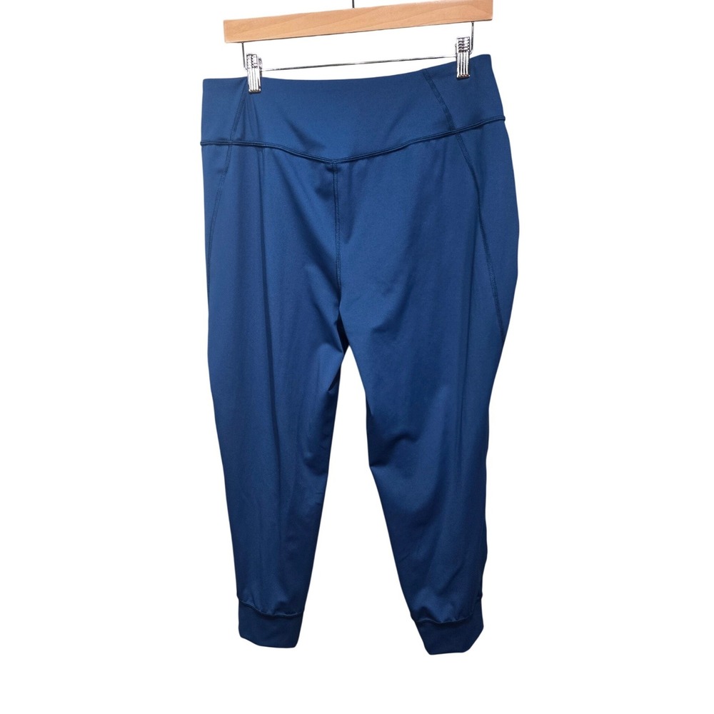 Tek Gear Ultrastretch Joggers Womens PXL Blue High Rise Active Pants - Picture 2 of 9